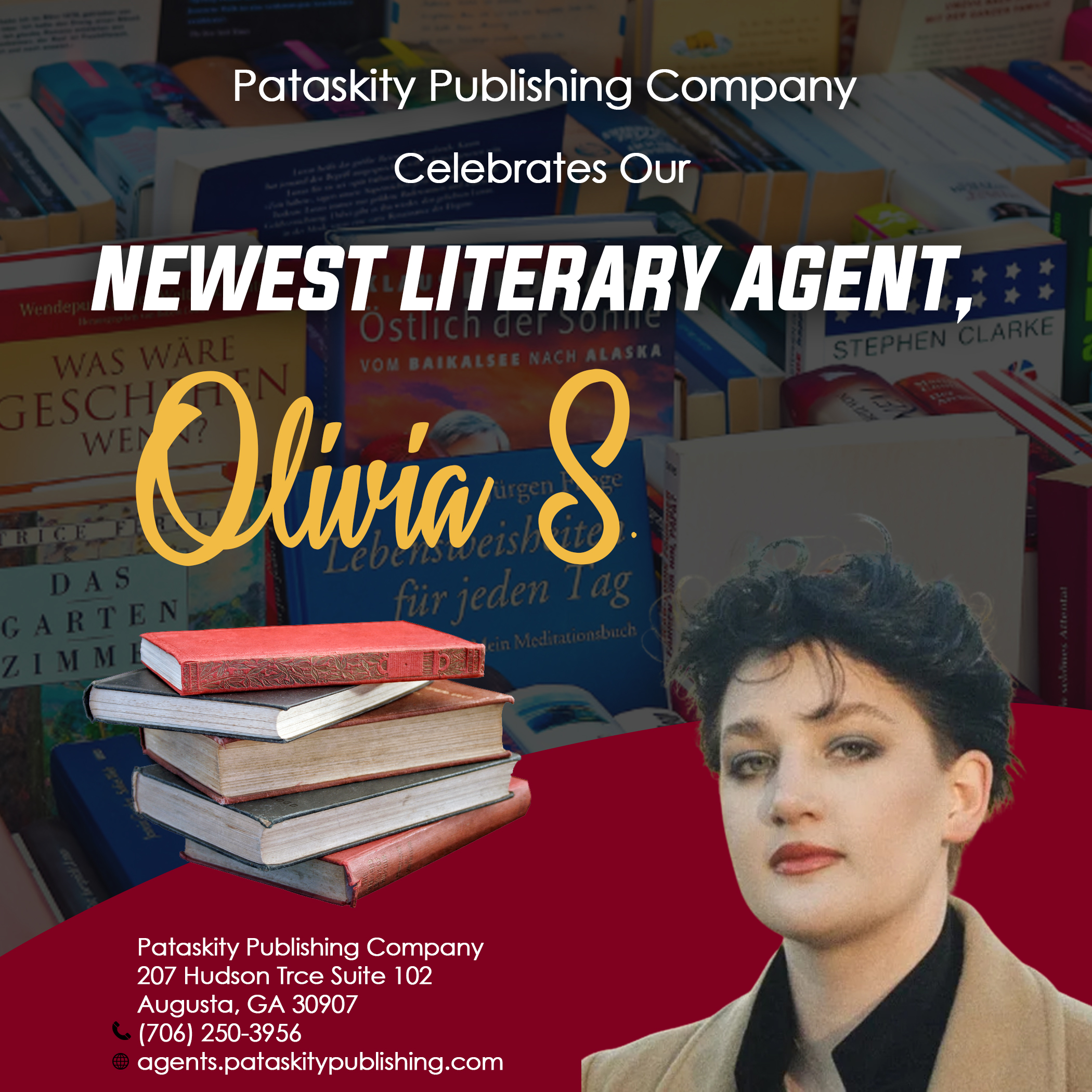Pataskity Publishing Company welcomes Olivia S. to our team!